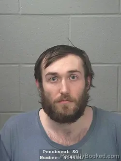 Booking photo from Penobscot County, Maine