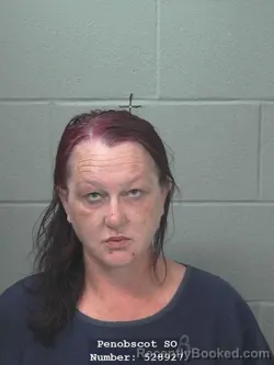 Booking photo from Penobscot County, Maine