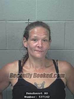 Mugshot of Jennifer Christie-Noel Sjostrom booked in Penobscot County, Maine on September 9, 2026