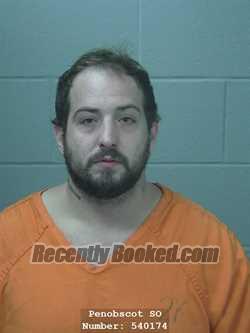 Booking photo from Penobscot County, Maine