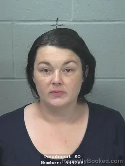 Mugshot of MELISSA SUE BUBAR booked in Penobscot County, Maine on July 21, 2026