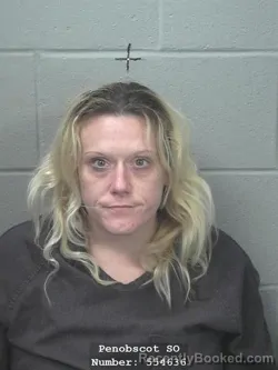 Mugshot of SAMANTHA PLANTE booked in Penobscot County, Maine on August 4, 2026