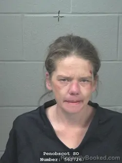 Booking photo from Penobscot County, Maine