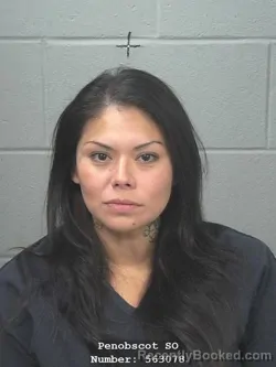 Mugshot of Alison Dawn Furman booked in Penobscot County, Maine on September 12, 2026