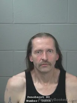 Mugshot of CHRISTOPHER HARRISON SUDSBURY booked in Penobscot County, Maine on June 24, 2026
