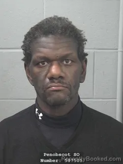 Booking photo from Penobscot County, Maine