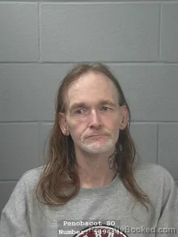 Booking photo from Penobscot County, Maine