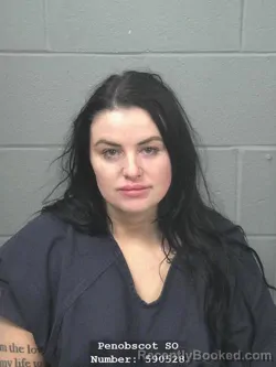 Mugshot of JESSICA F BOONE booked in Penobscot County, Maine on May 10, 2026