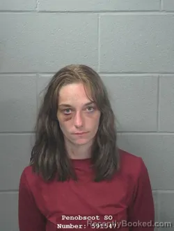 Mugshot of BRIANNA J KWASNIEWSKI booked in Penobscot County, Maine on June 26, 2026