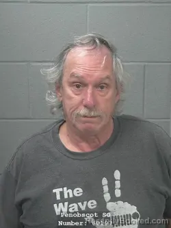 Mugshot of GEORGE EDGAR THIBODEAU booked in Penobscot County, Maine on April 4, 2026