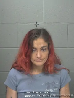 Mugshot of ERIKA M SARGENT booked in Penobscot County, Maine on April 1, 2026