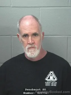 Mugshot of GARY STEPHEN MERCHANT booked in Penobscot County, Maine on July 21, 2026