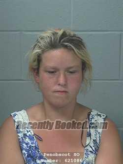 Booking photo from Penobscot County, Maine