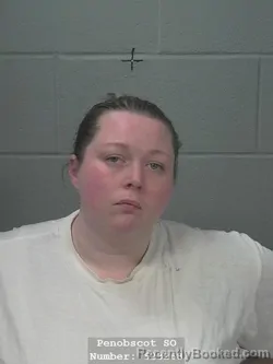 Mugshot of TRISTA MARIE MELIA booked in Penobscot County, Maine on March 7, 2026