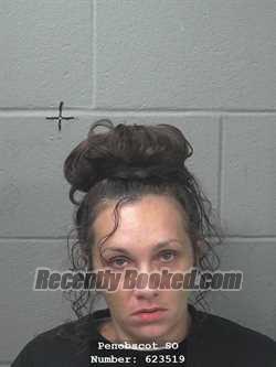 Booking photo from Penobscot County, Maine