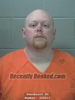 Booking photo from Penobscot County, Maine