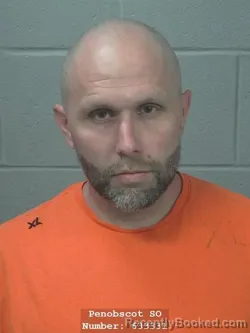 Mugshot of ADAM PHILLIP JALBERT booked in Penobscot County, Maine on May 18, 2026