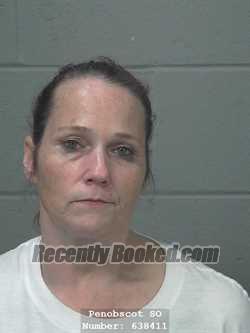Booking photo from Penobscot County, Maine