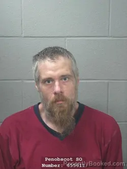 Booking photo from Penobscot County, Maine