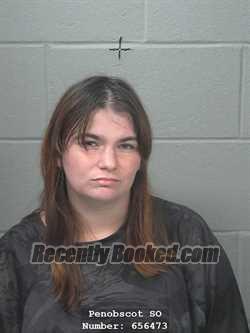 Booking photo from Penobscot County, Maine