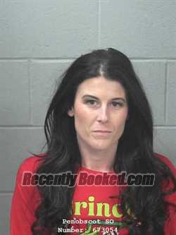 Booking photo from Penobscot County, Maine