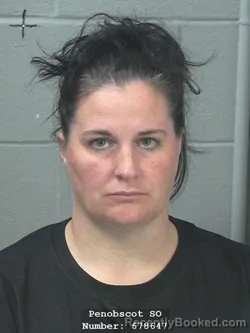 Mugshot of Michelle L Skillings booked in Penobscot County, Maine on September 6, 2026