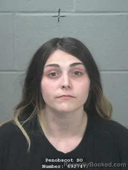 Mugshot of Cassidy Thaler booked in Penobscot County, Maine on August 31, 2026