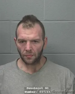 Booking photo from Penobscot County, Maine