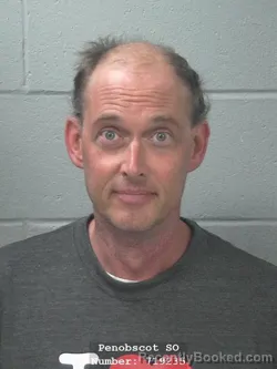 Mugshot of Michael A Norton booked in Penobscot County, Maine on September 4, 2026
