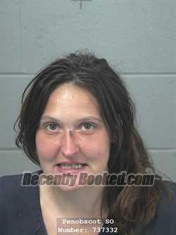 Mugshot of DESTINEY E ROBBINS booked in Penobscot County, Maine on April 29, 2026