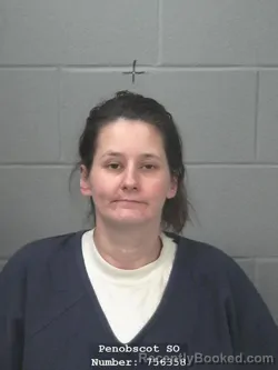 Mugshot of SHAWNA MARIE WATTS booked in Penobscot County, Maine on March 10, 2026