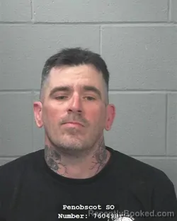 Mugshot of SEBASTIAN MICHAEL FIORENTINO booked in Penobscot County, Maine on June 22, 2026