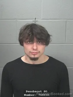 Mugshot of JAIMIN ALLEN-HUNTER ROMAGNO booked in Penobscot County, Maine on April 5, 2026