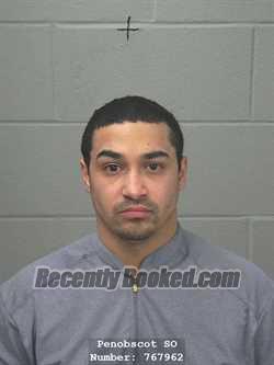 Booking photo from Penobscot County, Maine