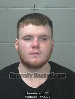 Booking photo from Penobscot County, Maine