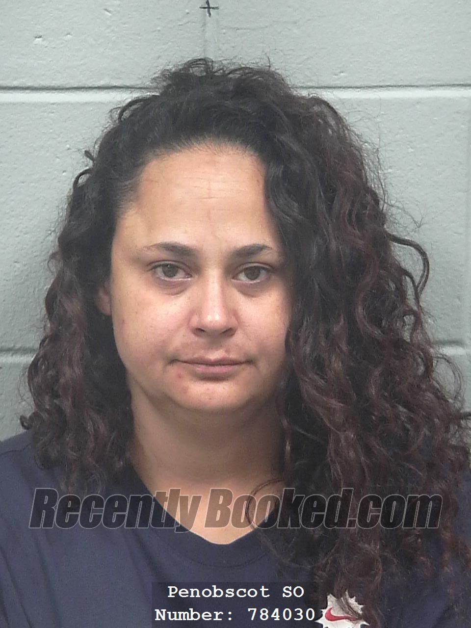 Booking photo from Penobscot County, Maine