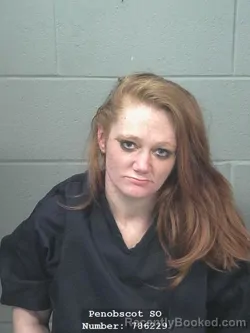 Mugshot of STEPHANIE MARIE COLE booked in Penobscot County, Maine on May 8, 2026
