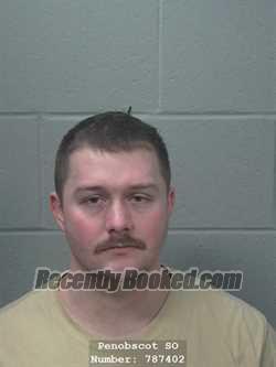 Booking photo from Penobscot County, Maine
