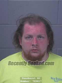 Booking photo from Penobscot County, Maine