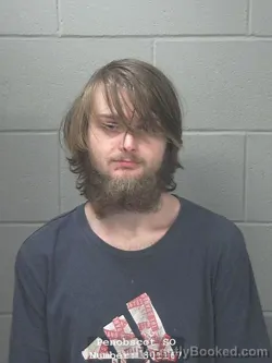 Mugshot of DYLAN CONNOR WELCH GORDON booked in Penobscot County, Maine on May 27, 2026