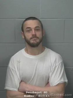 Mugshot of BRIAN MATHEW CROSBY booked in Penobscot County, Maine on April 5, 2026