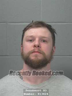Booking photo from Penobscot County, Maine