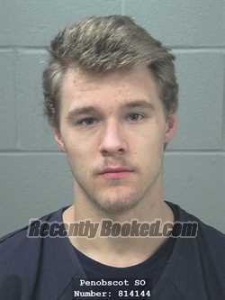 Booking photo from Penobscot County, Maine
