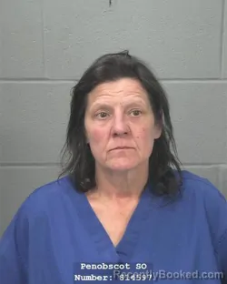Mugshot of LISA ANNE HALL booked in Penobscot County, Maine on May 5, 2026