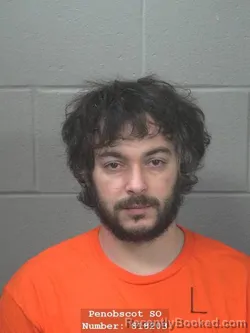 Mugshot of ZACHARY A HITCHCOCK booked in Penobscot County, Maine on July 2, 2026