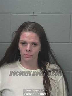 Booking photo from Penobscot County, Maine