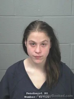 Mugshot of ALIZAHMAE FAITH NEHER booked in Penobscot County, Maine on April 19, 2026