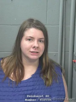 Booking photo from Penobscot County, Maine