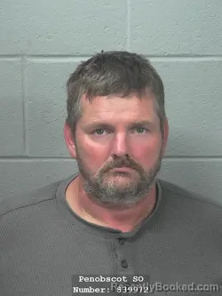 Mugshot of David Reynolds booked in Penobscot County, Maine on September 3, 2026