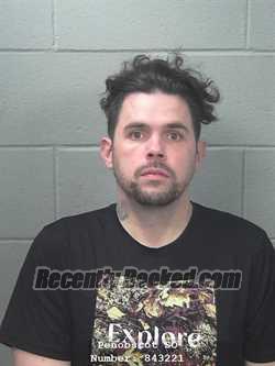 Booking photo from Penobscot County, Maine